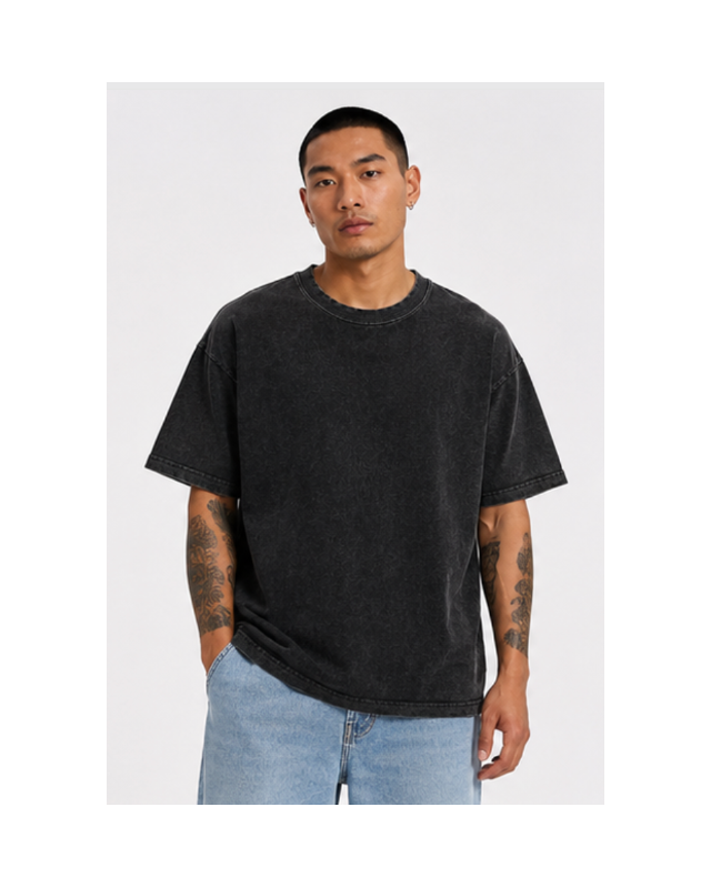 ZL200 Oversized Vintage Washed Tee