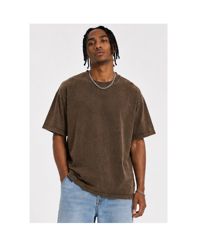 ZL200 Oversized Vintage Washed Tee