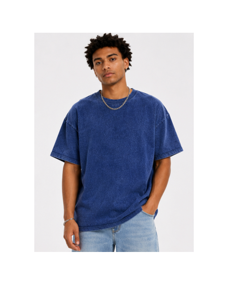 ZL200 Oversized Vintage Washed Tee