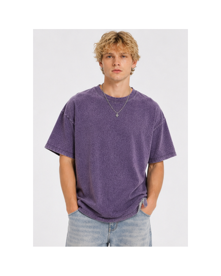 ZL200 Oversized Vintage Washed Tee