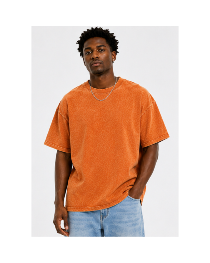 ZL200 Oversized Vintage Washed Tee