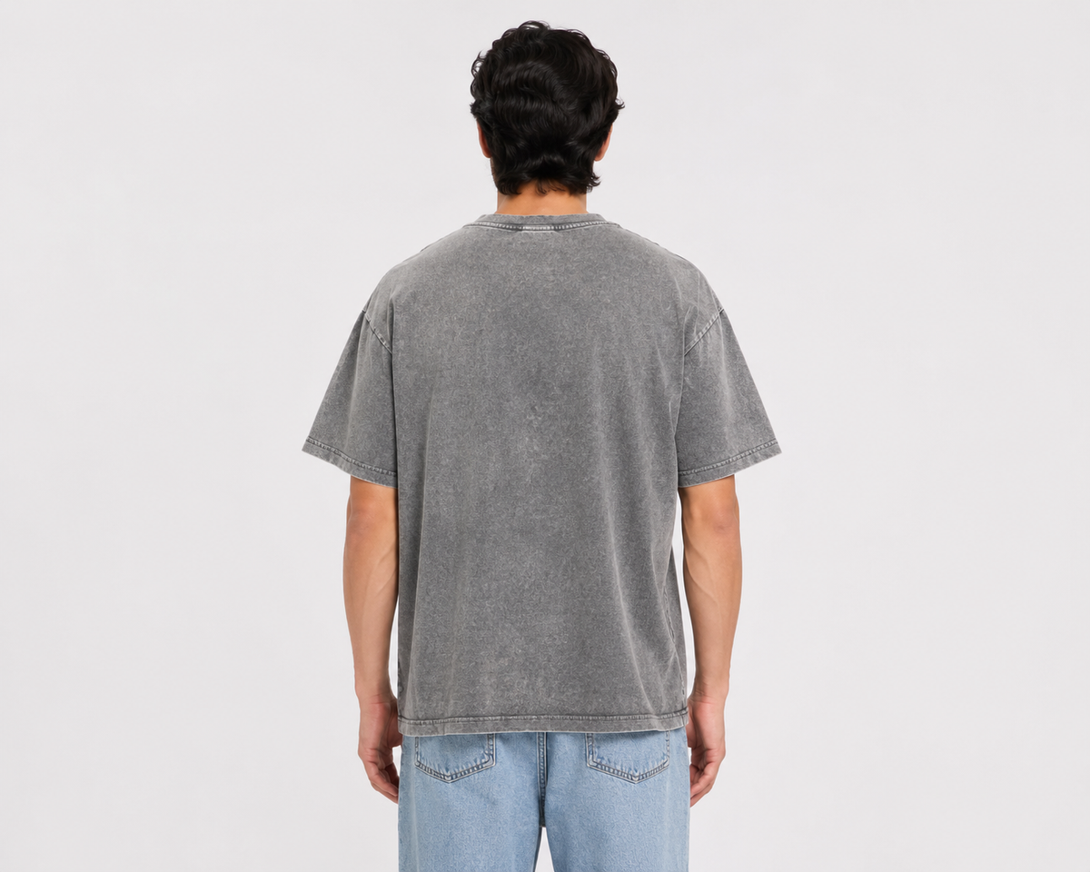 ZL200 Oversized Vintage Washed Tee