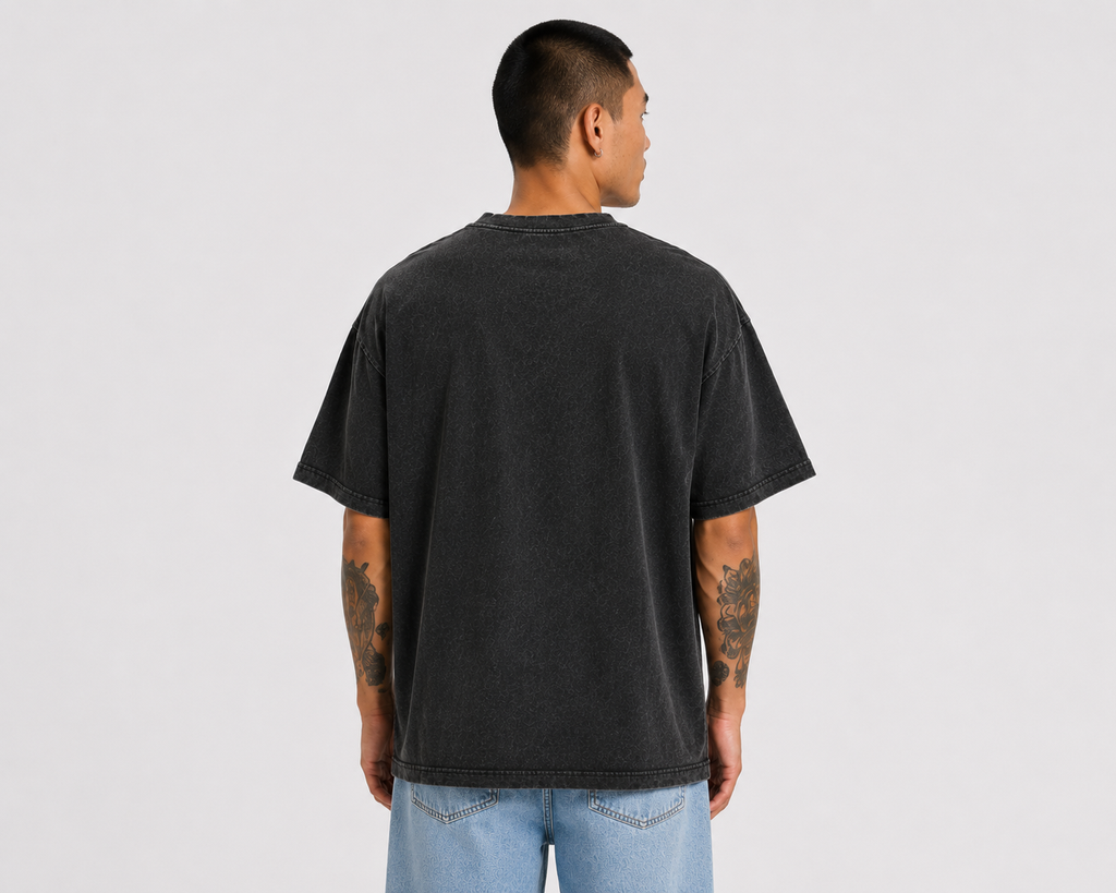 ZL200 Oversized Vintage Washed Tee