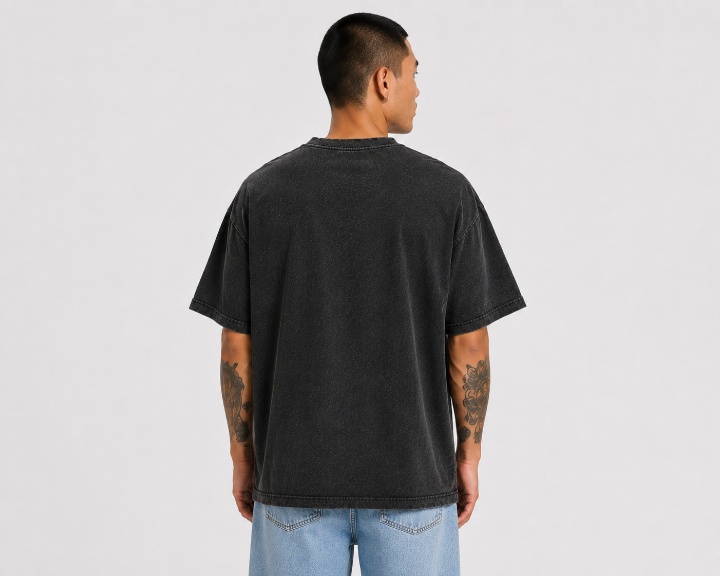 ZL200 Oversized Vintage Washed Tee