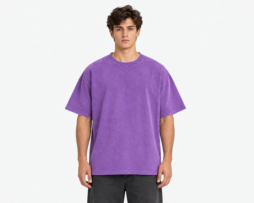 ZL200 Oversized Vintage Washed Tee