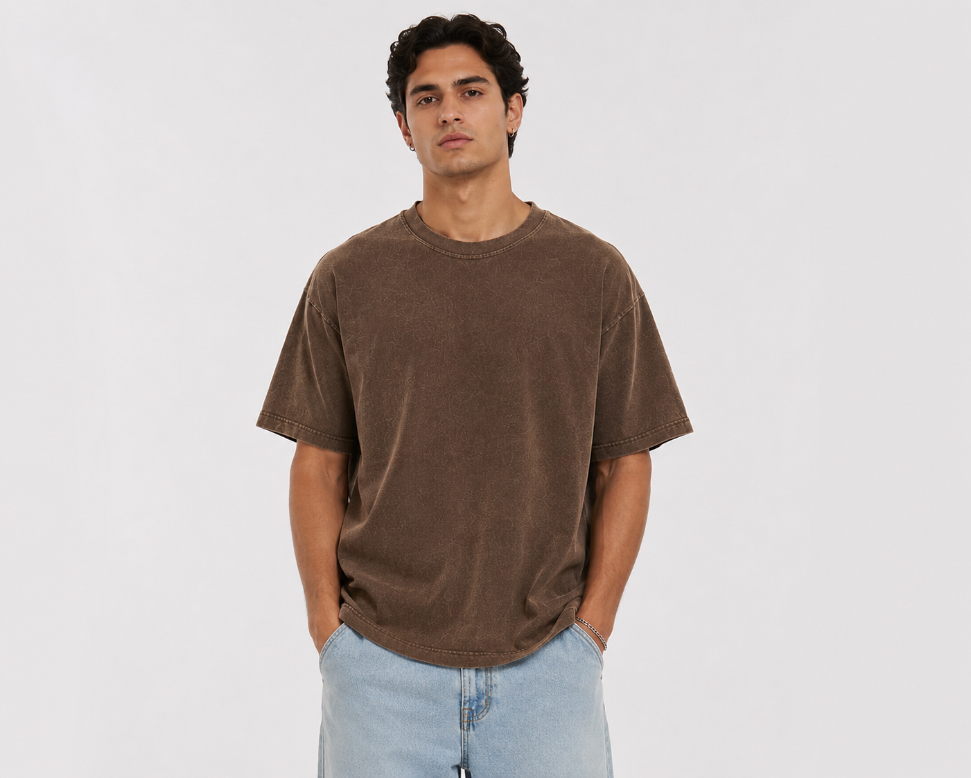 ZL200 Oversized Vintage Washed Tee