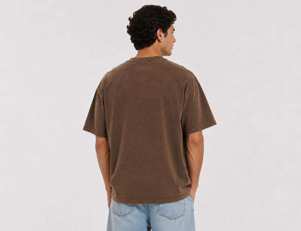 ZL200 Oversized Vintage Washed Tee