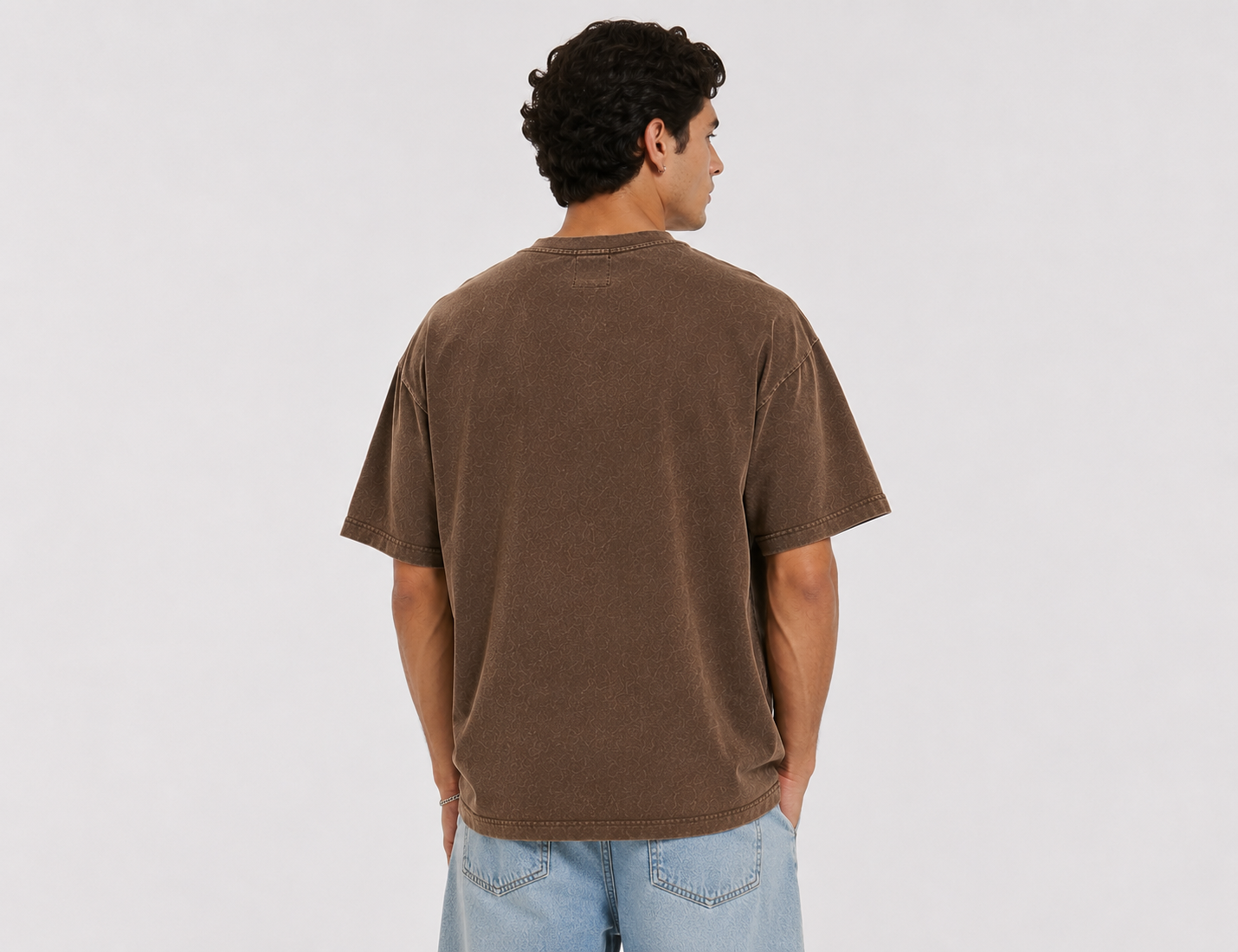 ZL200 Oversized Vintage Washed Tee