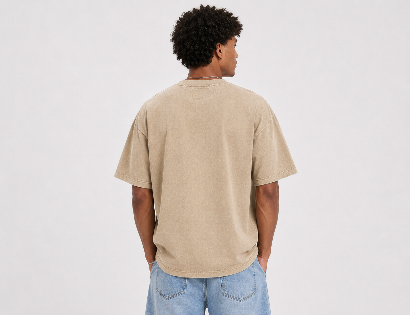 ZL200 Oversized Vintage Washed Tee