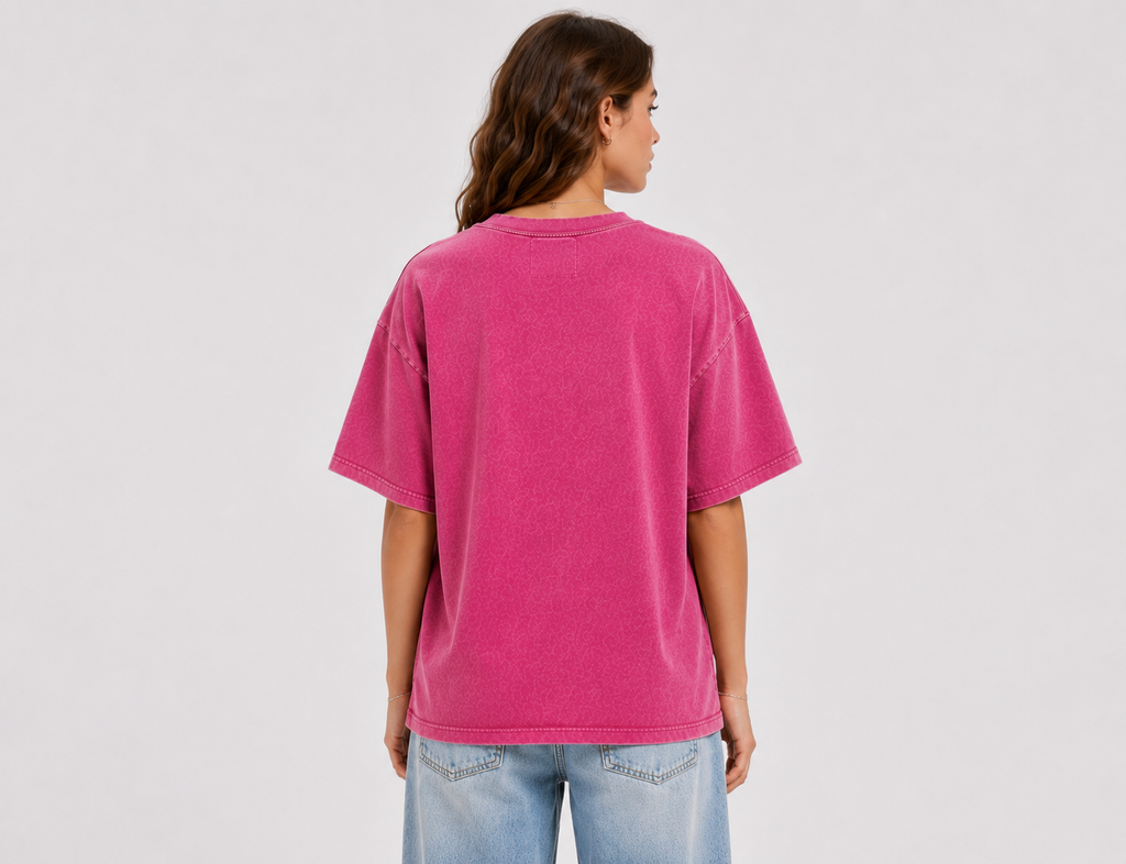 ZL200 Oversized Vintage Washed Tee
