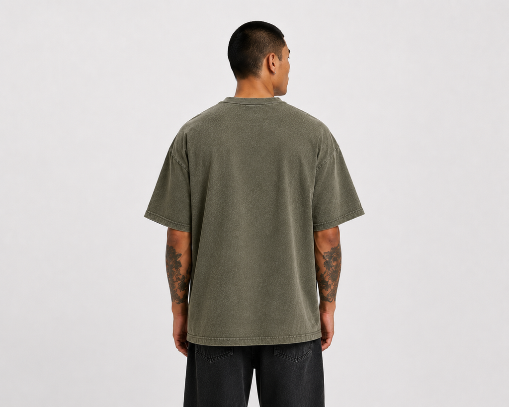 ZL200 Oversized Vintage Washed Tee
