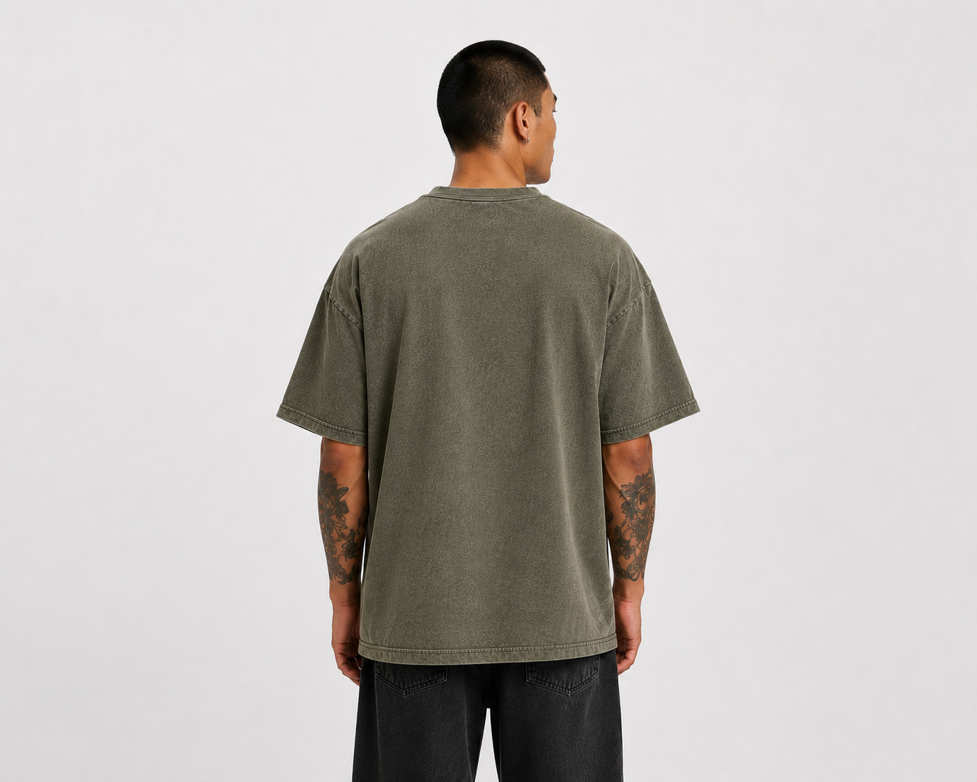 ZL200 Oversized Vintage Washed Tee